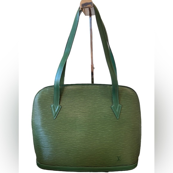 Louis Vuitton Lussac GM Green EPI Bag - Picture 11 of 12